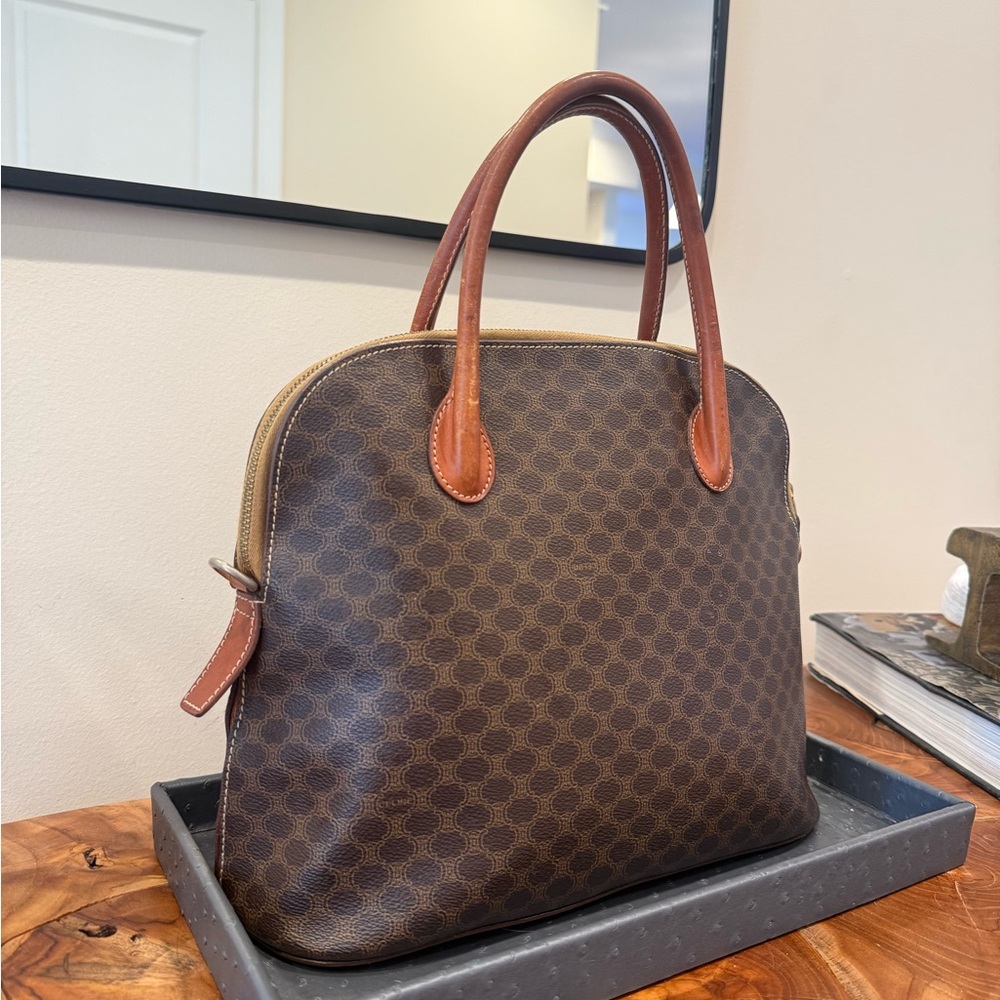 Celine Authentic Patterned Handbag - image 4